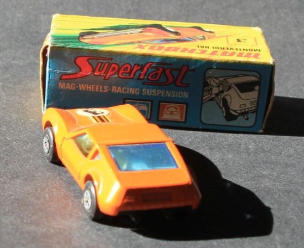 Matchbox Lesney Monteverdi Hai 1973 Metallmodell in Originalbox (8827)